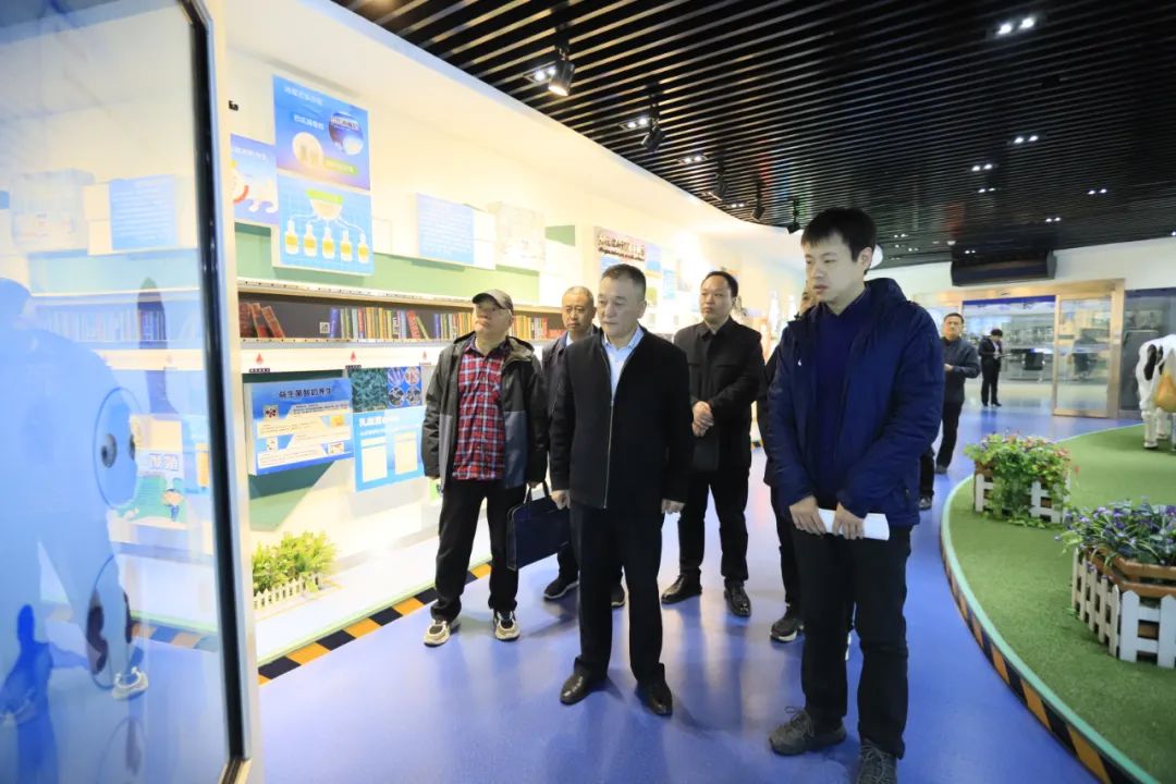 河南省发展改革委价调处副处长马冰一行莅临米兰（中国）乳业集团参观调研