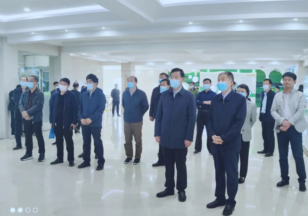 平顶山市人大常委会主任张明新莅临 米兰（中国）鲁山瑞亚参观调研