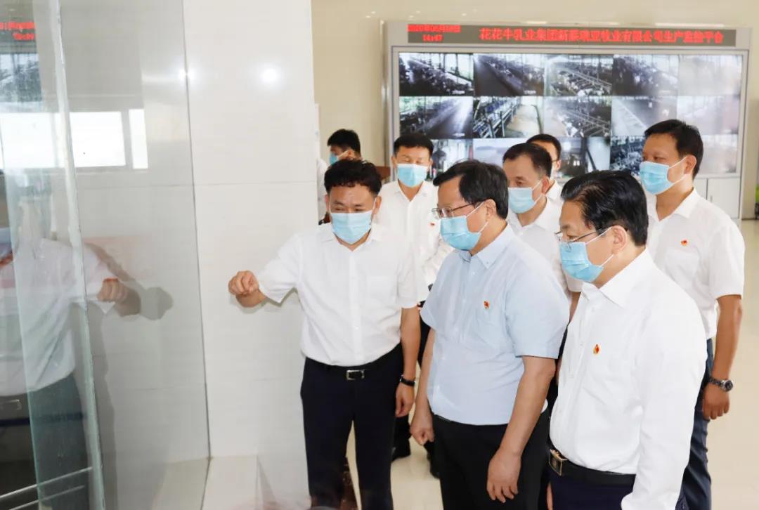 快讯 | 河南省委常委、省纪委书记、省监委主任任正晓莅临米兰(中国)乳业集团新蔡瑞亚牧场调研 快讯 | 河南省委常委、省纪委书记、省监委主任任正晓莅临米兰(中国)乳业集团新蔡瑞亚牧场调研