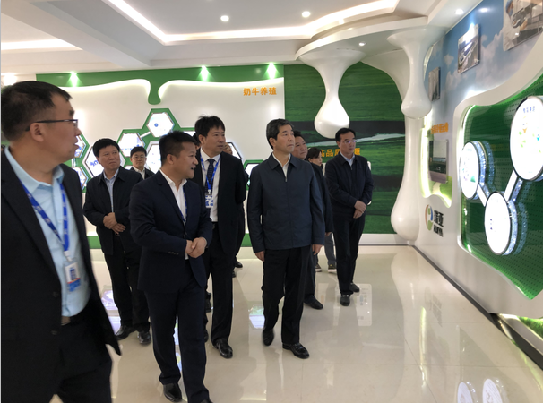 河南省委副书记、省长陈润儿一行莅临 米兰(中国)集团鲁山瑞亚牧业有限公司视察调研 河南省委副书记、省长陈润儿一行莅临 米兰(中国)集团鲁山瑞亚牧业有限公司视察调研