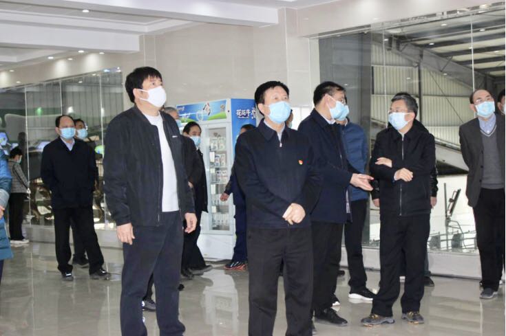 平顶山市委书记周斌一行莅临米兰（中国）乳业集团 鲁山瑞亚牧业有限公司调研疫情防控和复工复产情况