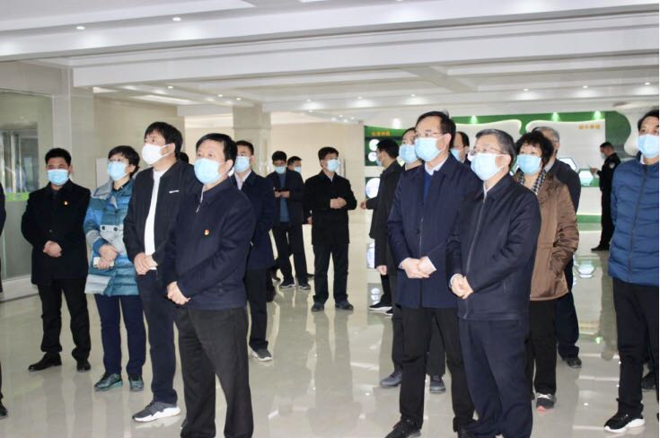平顶山市委书记周斌一行莅临米兰（中国）乳业集团 鲁山瑞亚牧业有限公司调研疫情防控和复工复产情况