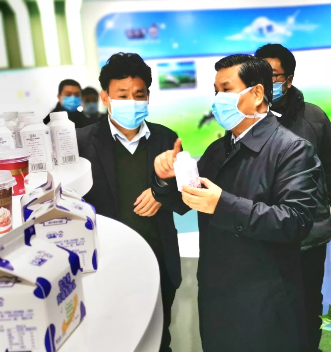 快讯丨河南省副省长武国定莅临米兰（中国）乳业集团调研重点保障企业复工复产情况