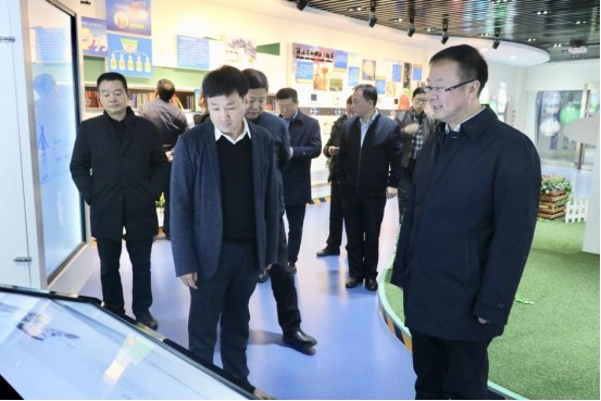 宁夏回族自治区农业农村厅党组书记、厅长王刚一行莅临米兰（中国）乳业集团调研