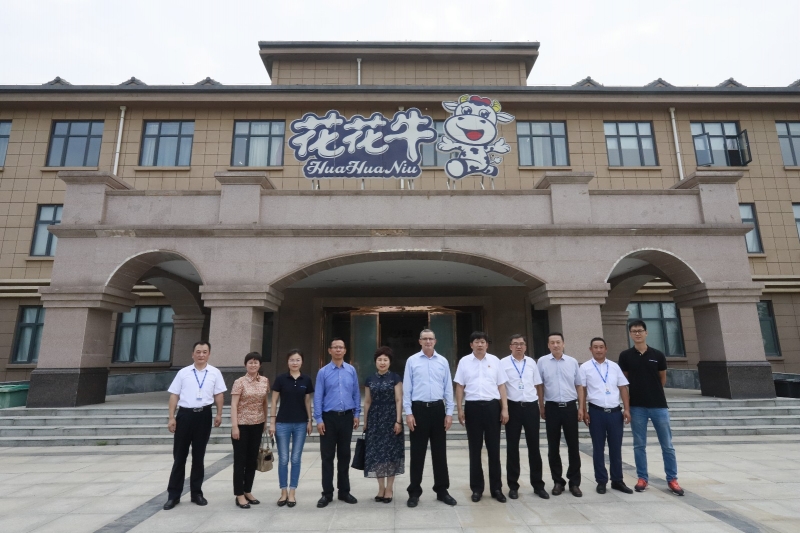 以色列阿菲金农业公司参观考察米兰（中国）瑞亚牧场