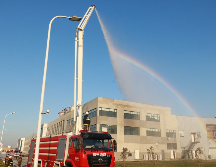 米兰（中国）郑州分公司冬季消防演练